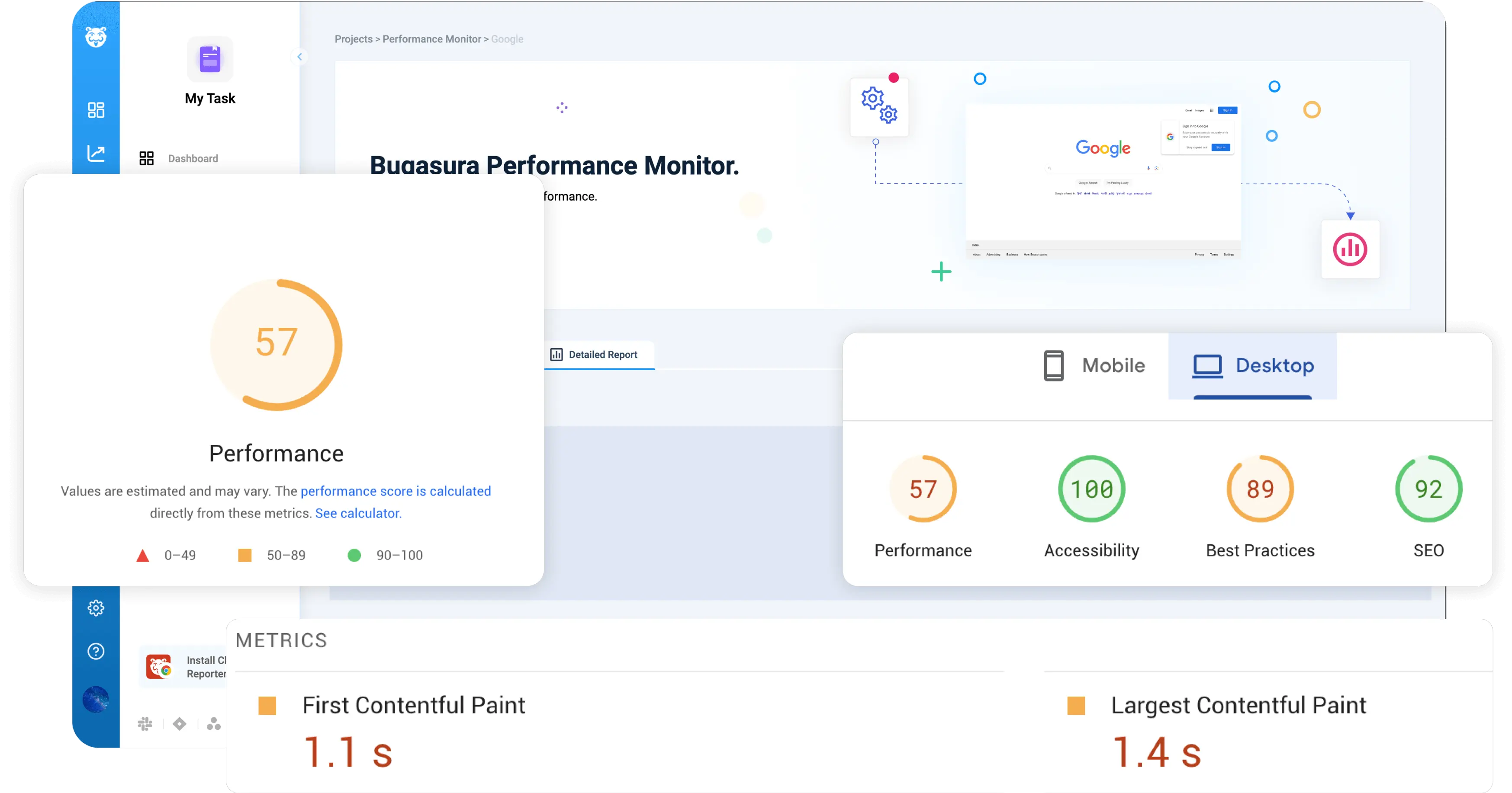 Get website improvement insights